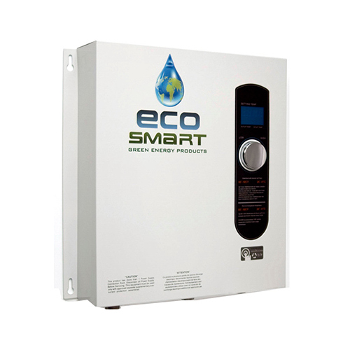 ECOSMART ECO27 Electric Water Heater, 113 A, 240 V, 27 W, 99.8 % Energy Efficiency, 0.3 gpm
