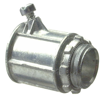 Halex 90481 1/2 In. Set Screw Armored Cable/Conduit Connector