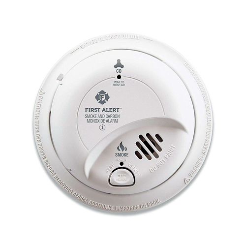 Smoke and Carbon Monoxide Detector Hard-Wired Electrochemical