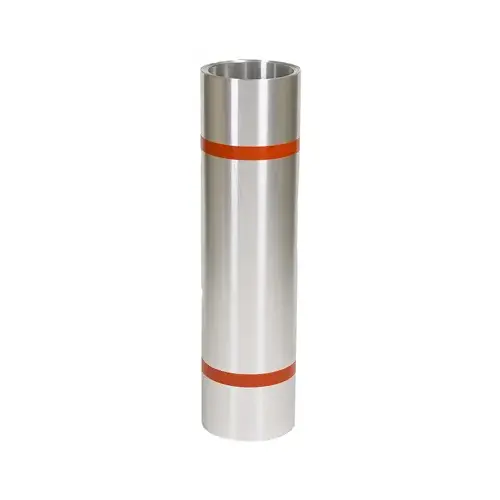 Roll Valley Flashing, 10 ft OAL, 24 in OAW, Aluminum Silver