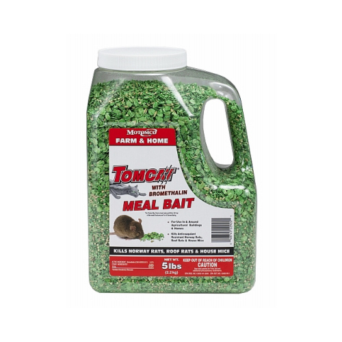 Motomco 22920 Bait Tomcat Toxic Pellets For Mice and Rats 5 lb