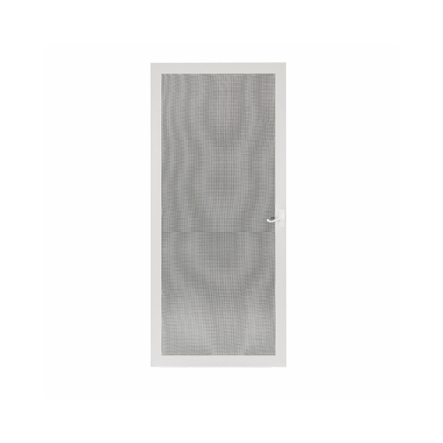 Screen Door 81" H X 36" W White Aluminum White