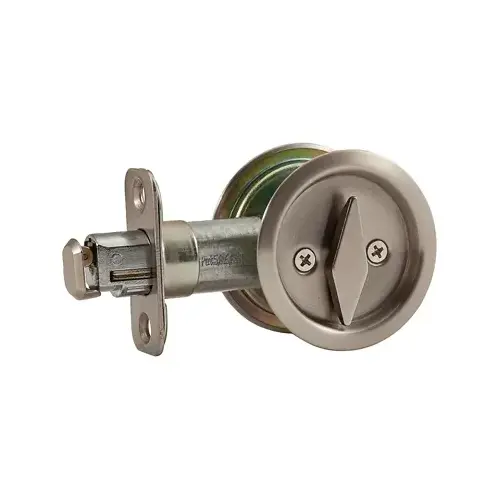 Pocket Door Latch Satin Nickel Silver Steel Satin Nickel