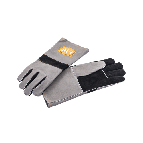Grilling Gloves Oklahoma Joe's Leather Black/Gray Black/Gray - pack of 12