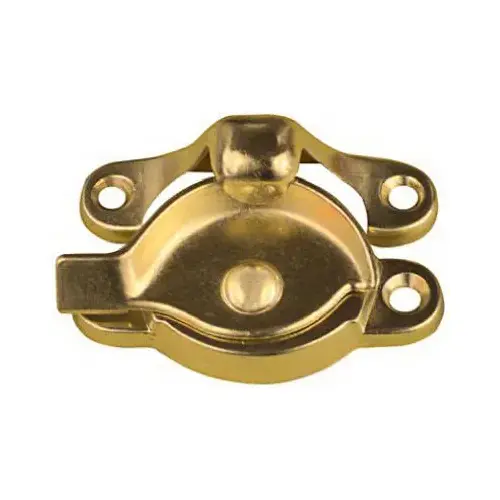 Sash Lock Brass Gold Die-Cast Zinc Brass