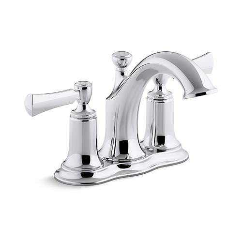 Elliston 2-Handle Bathroom Faucet With Pop-Up, Brushed Nickel