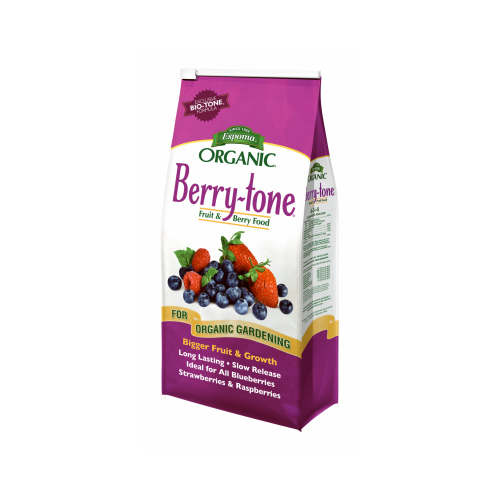 Espoma BR4 Berry-tone Plant Food, 4 lb Bag, Granular, 4-3-4 N-P-K Ratio