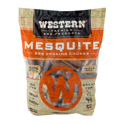 Western 78054 Grill Cooking Chunks, Mesquite, 500 Cu. In.