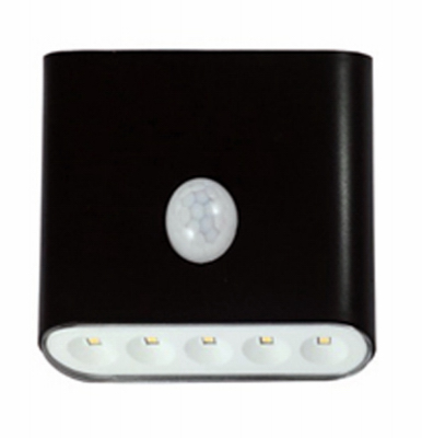 Westek LG3101B-N1 Security Light Motion-Sensing Battery Powered LED Black Black