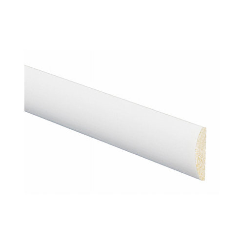 Molding 3/16" H X 8 ft. L Prefinished White Polystyrene Traditional Prefinished - pack of 25