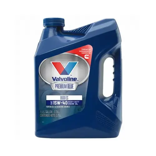 Valvoline 773780 Premium Blue Diesel Engine Oil, 15W-40, 1 gal Jug Amber