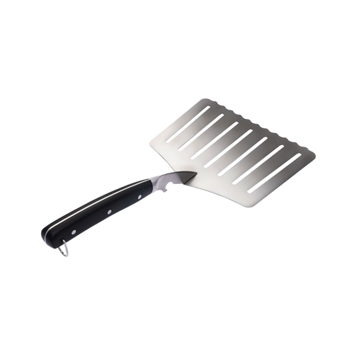 Grill Spatula Oklahoma Joe's Stainless Steel Black/Silver Black/Silver - pack of 6