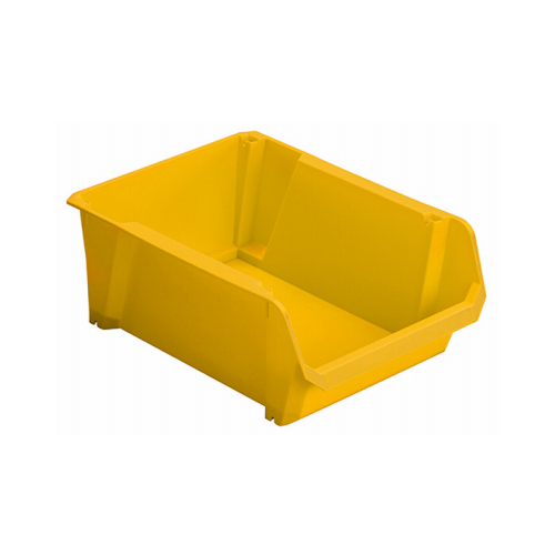 Stanley STST55400 Storage Bin 9" W X 6" H X 13" D Impact-Resistant Poly 1 compartments Yellow Yellow