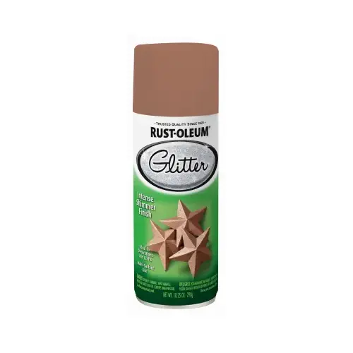 Spray Paint Specialty Glitter Rose Gold 10.25 oz Rose Gold