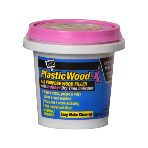 DAP 00540 70798 Wood Filler, Paste, Musty, Natural, 5.5 oz