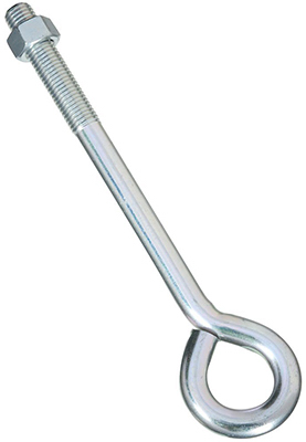 National Hardware N347-740 Eye Bolt, 3/4 in Thread, 675 lb Working Load, Steel, Zinc