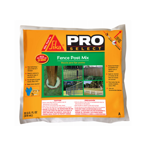 Sika 483503 Fence Post Mix Pro Select 33 oz