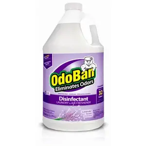 OdoBan 911101-G4 Disinfectant Laundry & Air Freshener Lavender Scent 1 gal