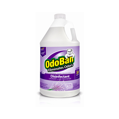 OdoBan 911101-G4 Disinfectant Laundry & Air Freshener Lavender Scent 1 gal