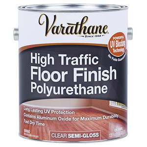 Varathane 298273 Floor Paint Semi-Gloss Clear Water-Based 1 gal Clear