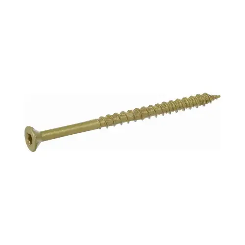 Multi-Material Screw POWERPRO ONE No. 10 X 3" L Star Flat Head 1 lb Bronze