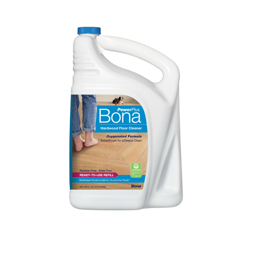 Bona WM850056001 PowerPlus Floor Cleaner Refill, 160 oz, Liquid, Turquoise