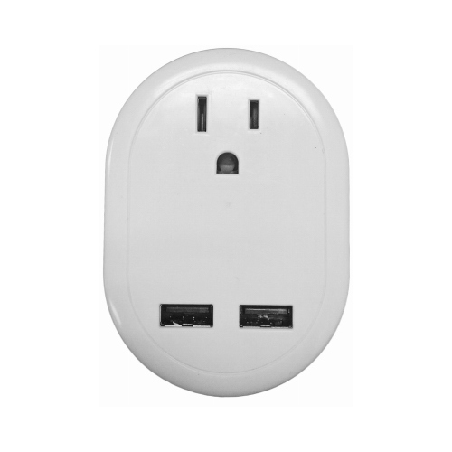 USB Wall Charger White - pack of 6
