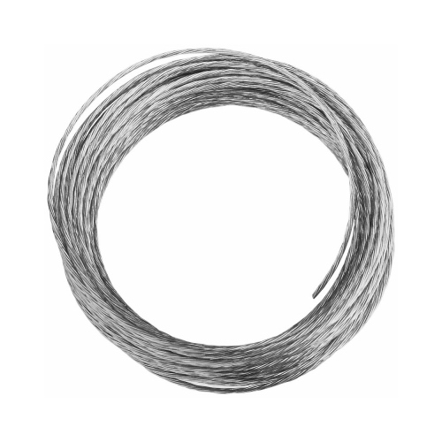 V2565 Series Braided Wire, 25 ft L, Galvanized Steel, 20 lb