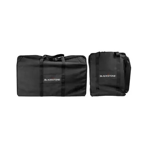 Grill Cover/Carry Bag Tailgater Combo Black 2 pk Black