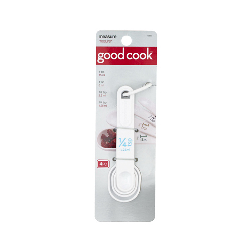 Measuring Spoon Plastic White White