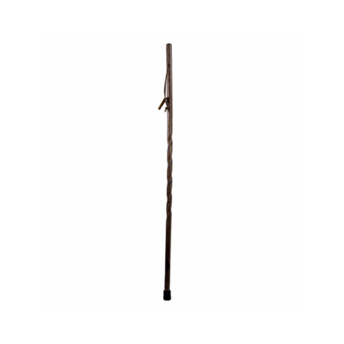Brazos Walking Sticks 602-3000-1360 Walking Cane Twisted Trekker Oak Red