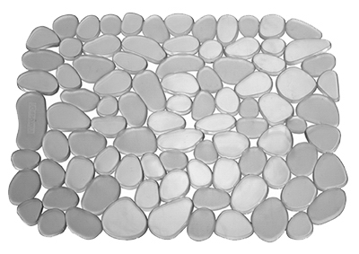 iDesign 60063 Sink Mat, 10-3/4 in L, 12-1/2 in W, PVC, Graphite