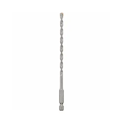 Drill Bit, 5/32 in Dia, 6 in OAL, 1/4 in Dia Shank, Hex Shank