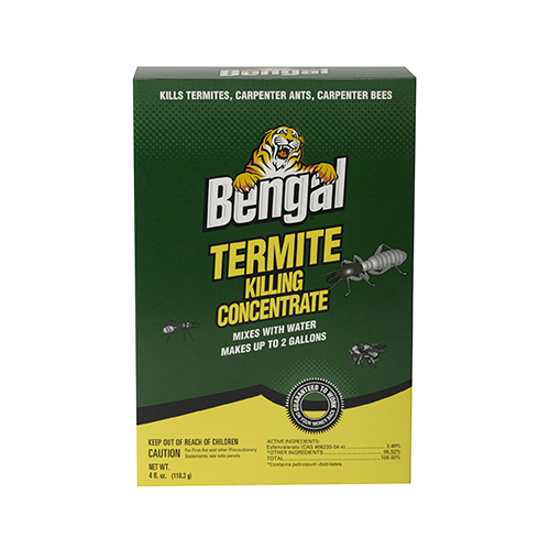 Termite Killer, Liquid, Spray Application, 4 oz Box