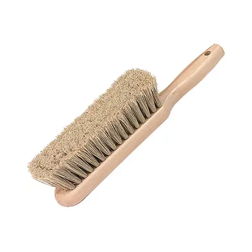 Counter Brush 8" W Medium Bristle 6" Wood Handle Tan