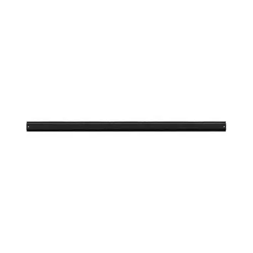 Storage Rail, 450 lb, Steel Black