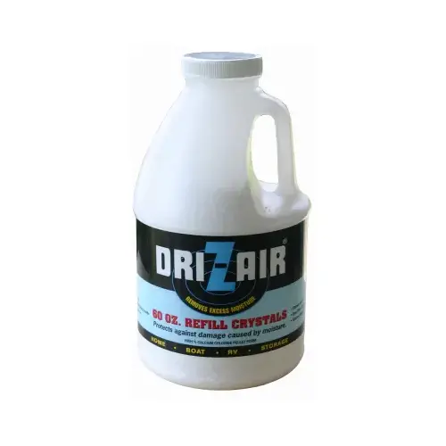 Dri-Z-Air DZA-60 Moisture Absorber Refill Crystals, 60 oz.