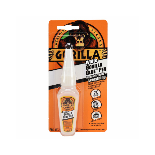 Gorilla 5201103-XCP6 Glue, Clear Yellow, 0.75 oz Bottle - pack of 6
