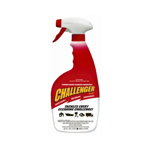 Challenger 73732 Cleaner and Degreaser Mild Scent 32 oz Liquid