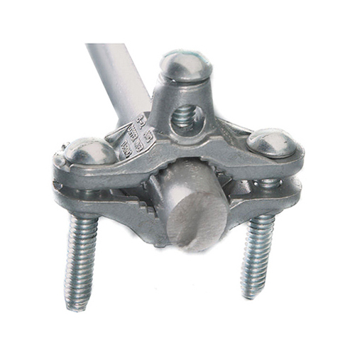 Ground Rod Clamp Silver Silver