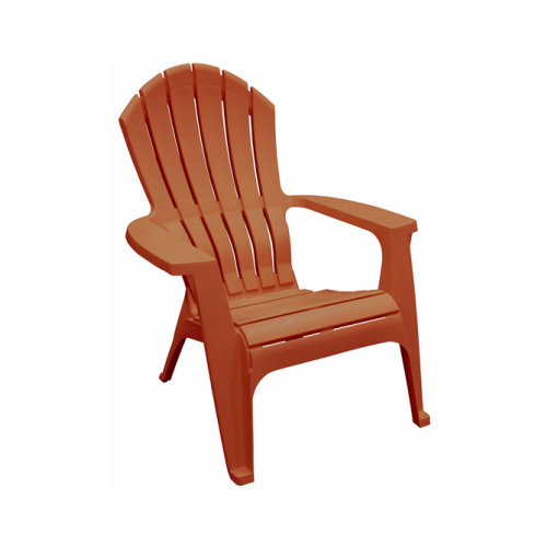 Adams 8371-66-3700 Chair RealComfort Sedona Polypropylene Frame Adirondack