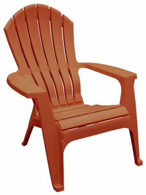 Adams 8371-66-3700 Chair RealComfort Sedona Polypropylene Frame Adirondack