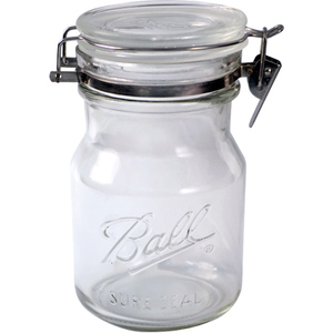 Ball Latch Jars, Glass Storage Jars, 3-Pack 