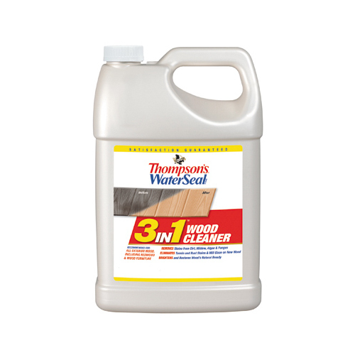 Thompson's Waterseal TH.07487116XCP4 3in1 Wood Cleaner 1 gal pack