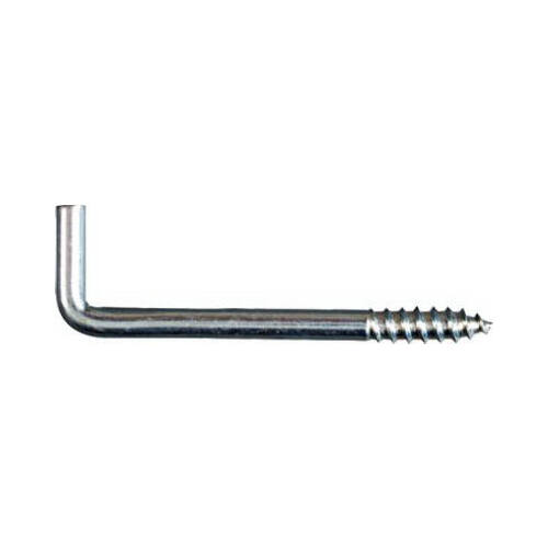 V2030 Square Bend Hook Zinc Plated Finish - pack of 30