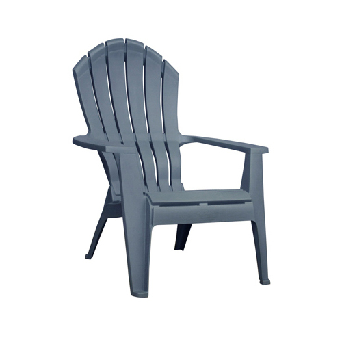 Adams 8371-94-3901 Chair RealComfort Bluestone Polypropylene Frame Adirondack
