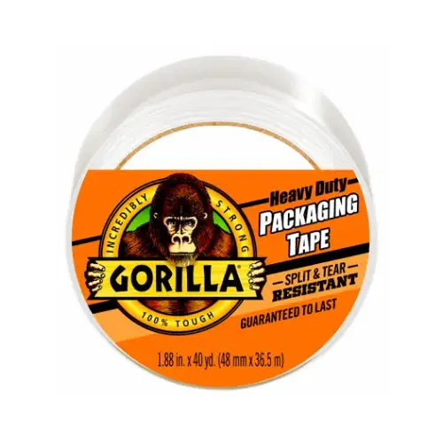Gorilla 6042502 1.88 In. W. x 40 Yd. L. Clear Heavy-Duty Packaging Tape Refill
