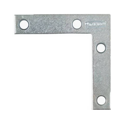 117BC 2-1/2" x 1/2" Corner Brace Zinc Plated Finish