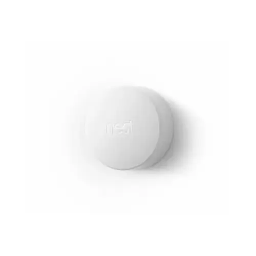 Smart Thermostat Nest Heating and Cooling Push Buttons White