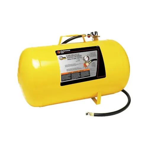 Air Tank 125 psi Yellow